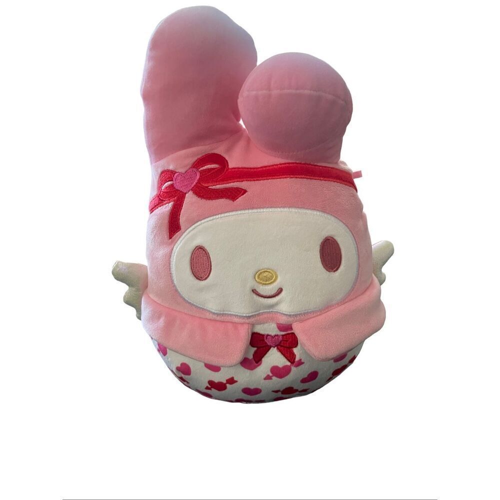 Squishmallows Pink White My Melody Sanrio Valentine's Day Plush Stuffed Animal